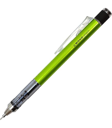 Tombow Variable-4 緑色 シャープペン　製図用 Amazon.co.jp: Tombow (トンボ鉛筆) シャープペンシル モノグラフ 0.5